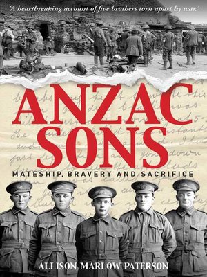 cover image of Anzac Sons